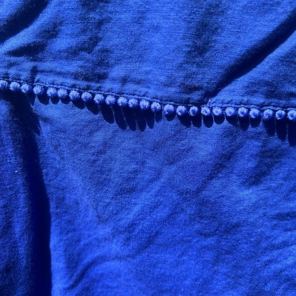 J.Crew Blue  Women's Top size 12 - Picture 5 of 7